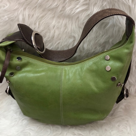 Nino Bossi Leather Hobo Bag - Picture 3 of 8